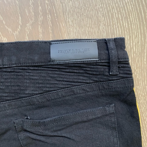 Supply & Demand side striped skinny jeans - Picture 7 of 11